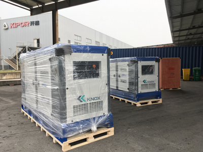 Knox gensets and light tower to Myanmar